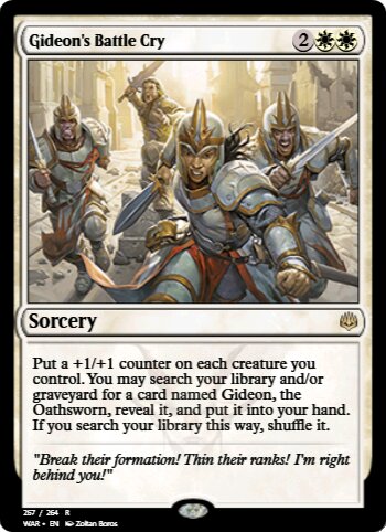 Gideon's Battle Cry