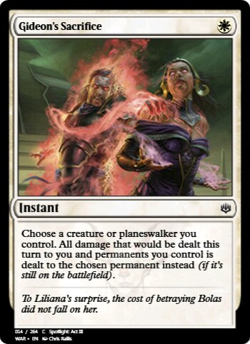 Gideon's Sacrifice