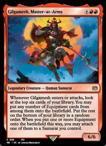 Gilgamesh, Master-at-Arms