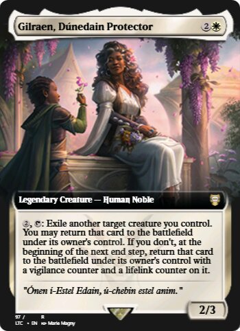 Gilraen, D&uacute;nedain Protector