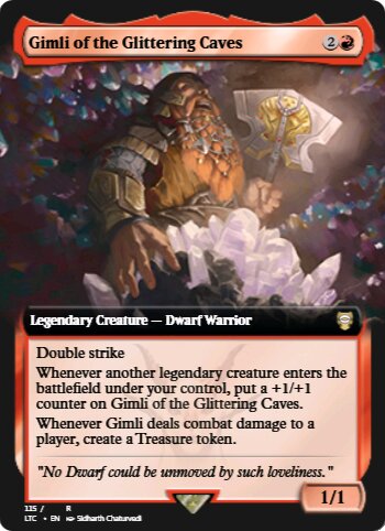 Gimli of the Glittering Caves