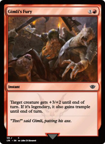 Gimli's Fury