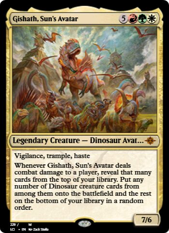 Gishath, Sun's Avatar