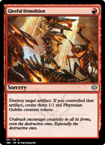 Gleeful Demolition
