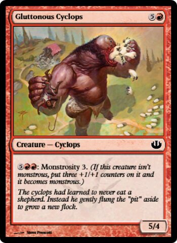 Gluttonous Cyclops