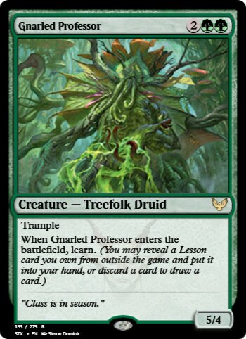 Gnarled Professor