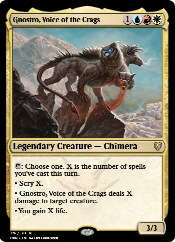 Gnostro, Voice of the Crags