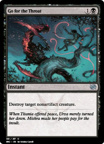 Go for the Throat