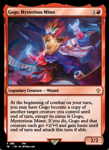 Gogo, Mysterious Mime
