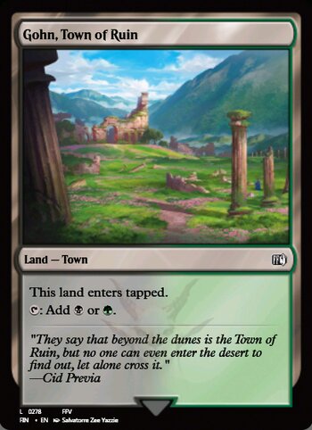 Gohn, Town of Ruin