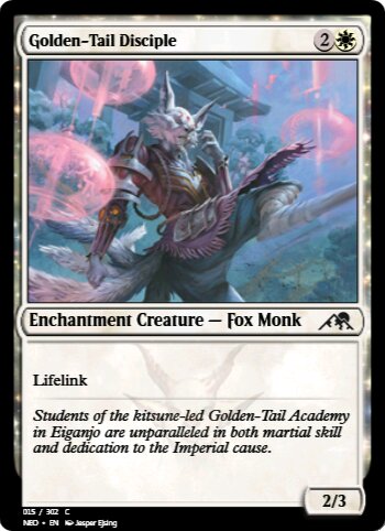 Golden-Tail Disciple
