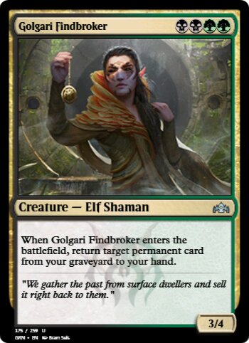 Golgari Findbroker