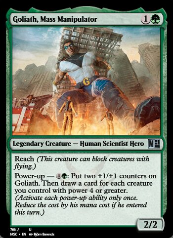 Goliath, Mass Manipulator