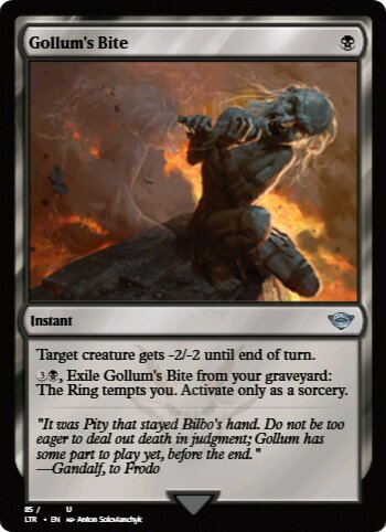 Gollum's Bite