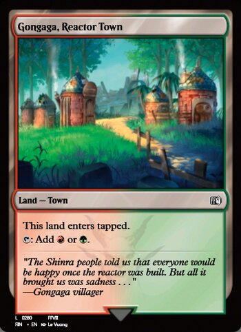 Gongaga, Reactor Town