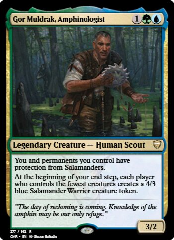 Gor Muldrak, Amphinologist