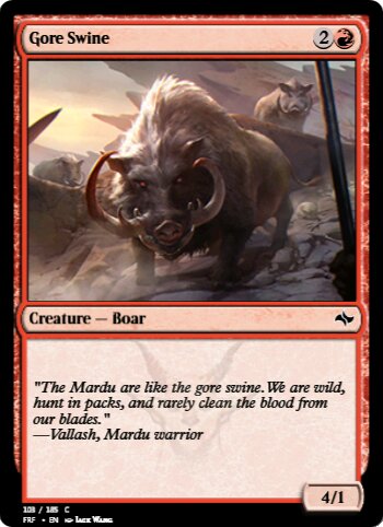 Gore Swine