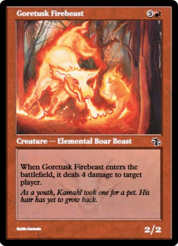 Goretusk Firebeast