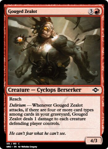 Gouged Zealot