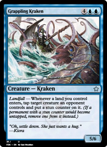 Grappling Kraken