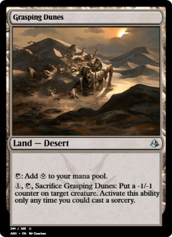 Grasping Dunes