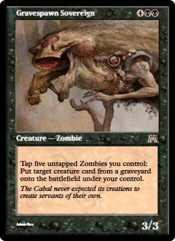 Magic Gravespawn Sovereign - Sovrano Sepolcrogeno - [ONS] [EX] 260104174 1783