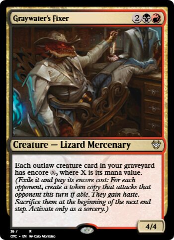 Graywater's Fixer