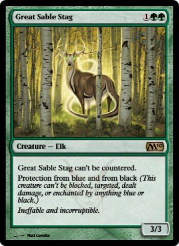 Great Sable Stag
