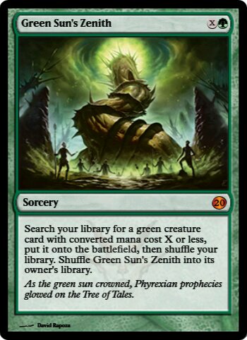 Green Sun's Zenith