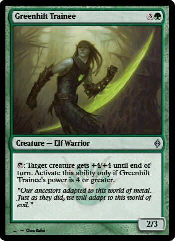 Greenhilt Trainee