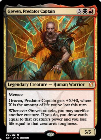 Greven, Predator Captain