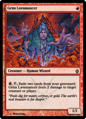 Grim Lavamancer