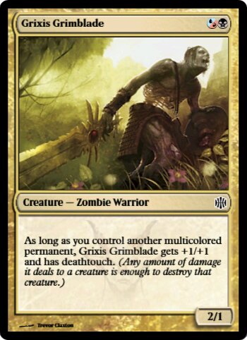 Grixis Grimblade