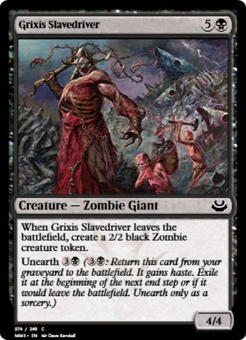 Grixis Slavedriver