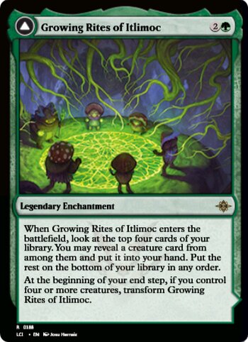 Growing Rites of Itlimoc