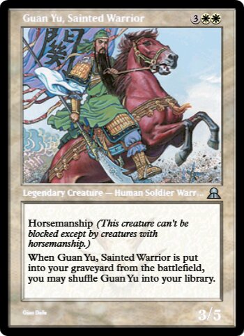 Guan Yu, Sainted Warrior
