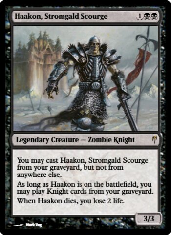 Haakon, Stromgald Scourge