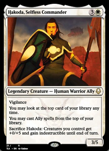 Hakoda, Selfless Commander