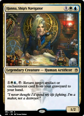 Hanna, Ship's Navigator