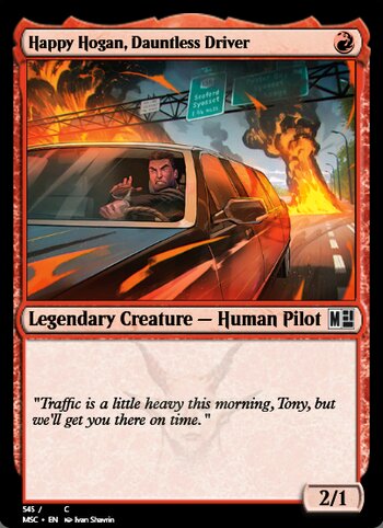 Happy Hogan, Dauntless Driver