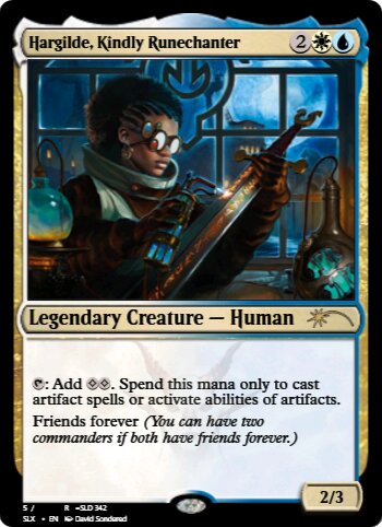 Hargilde, Kindly Runechanter