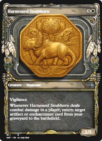 Harnessed Snubhorn