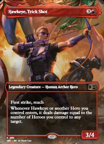Hawkeye, Trick Shot