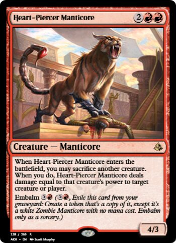Heart-Piercer Manticore