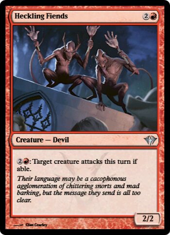 Heckling Fiends
