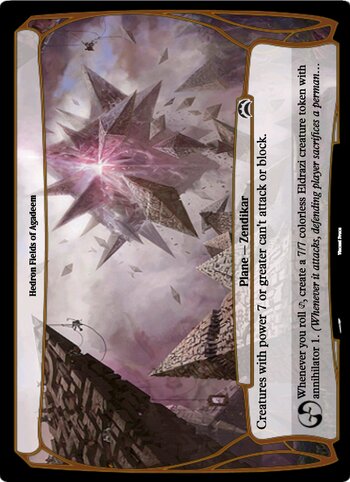 Hedron Fields of Agadeem