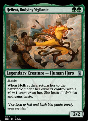 Hellcat, Undying Vigilante