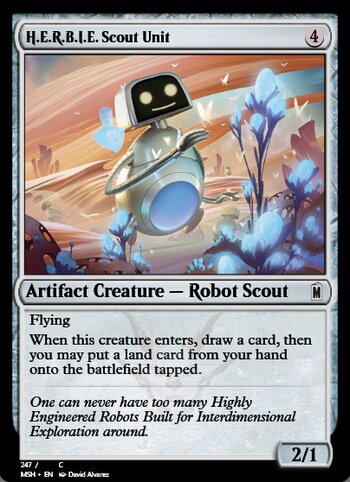 H.E.R.B.I.E. Scout Unit