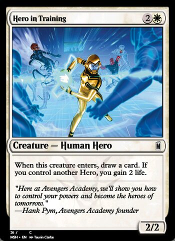 Hero in Training