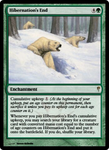 Hibernation's End